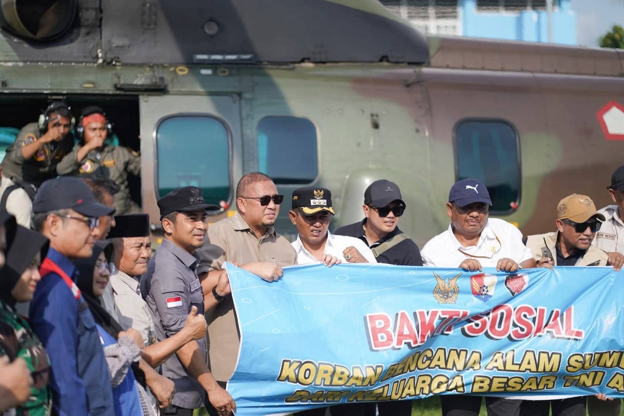 Bantuan bencana dari Andre Rosiade